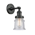 1 Light Black Sconce O88898