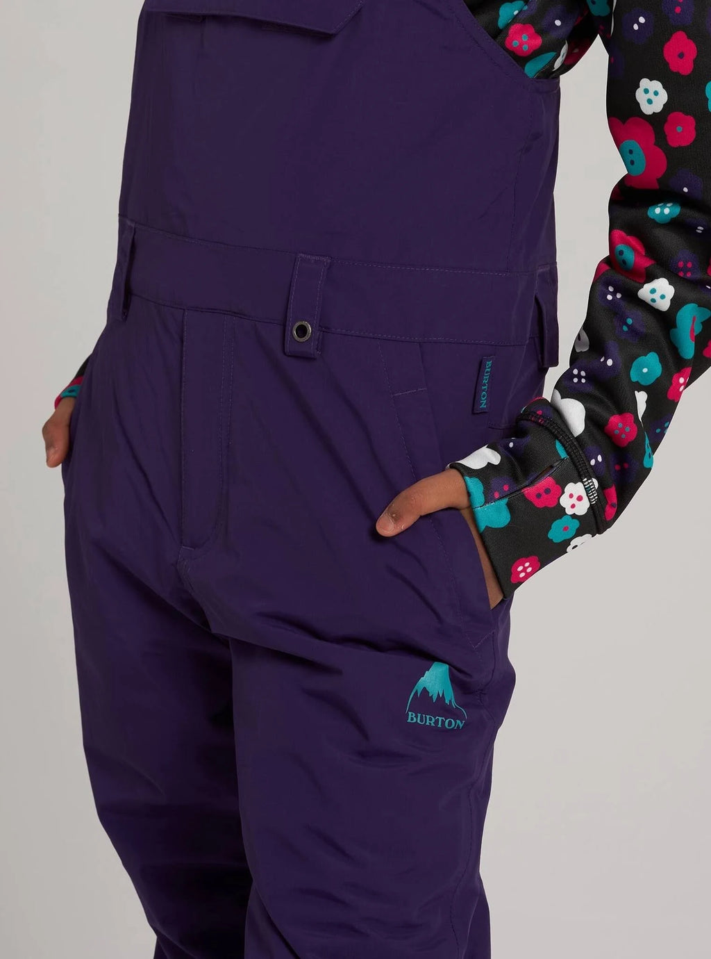 Kids Skylar Bib Pant Parachute Purple D43872