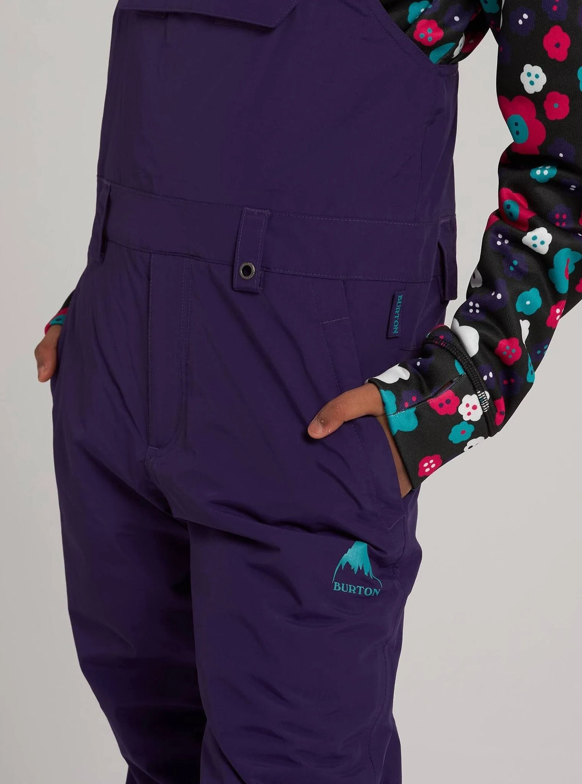 Kids Skylar Bib Pant Parachute Purple D43872