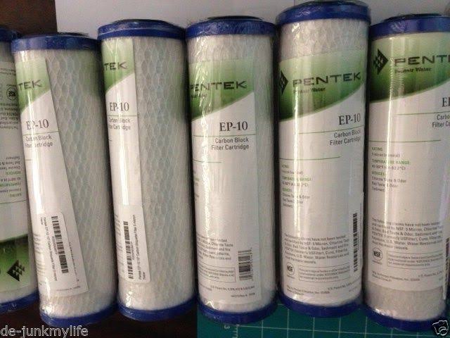5 Micron Carbon Block Filter Cartridge 8 Pack H964