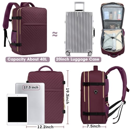 Light Blue Waterproof Travel Backpack P66409