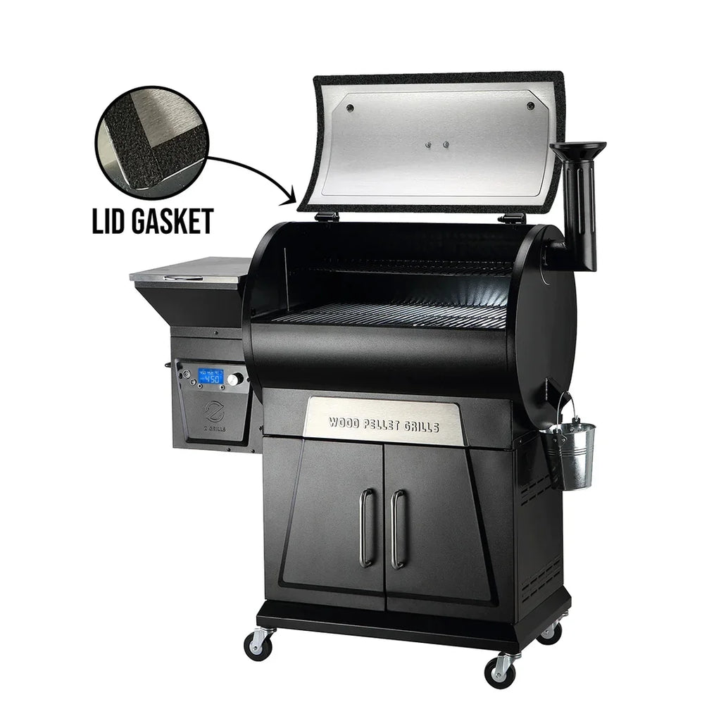Wood Pellet Grill and Smoker with PID Controller J368