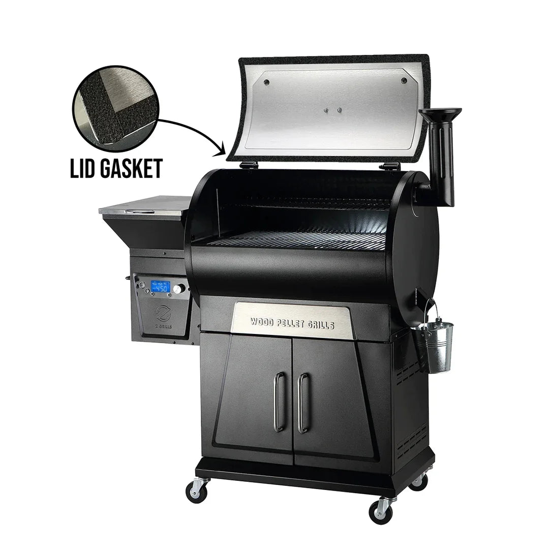 Wood Pellet Grill and Smoker with PID Controller J368