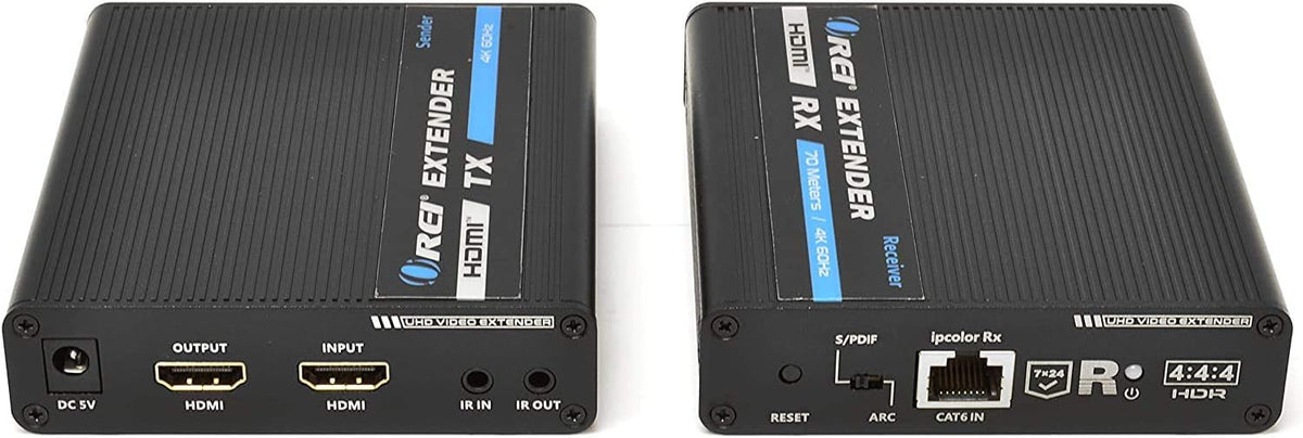 4K HDMI Extender Balun Over Single CAT6/7 Cable with HDR U91425