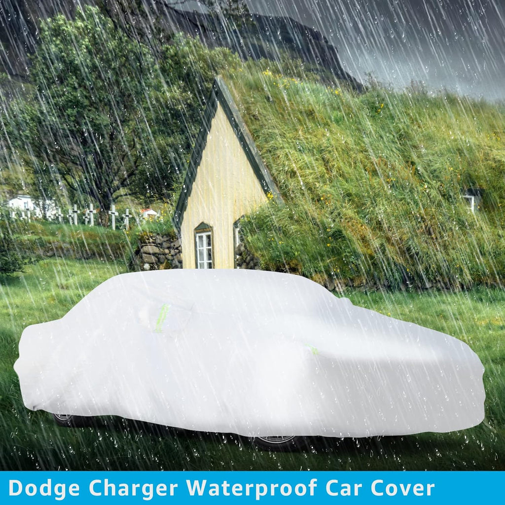 Waterproof All Weather Car Cover with Zipper D560814
