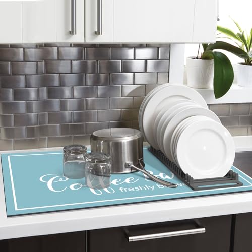 16"x24" Absorbent Coffee Bar Mat J628