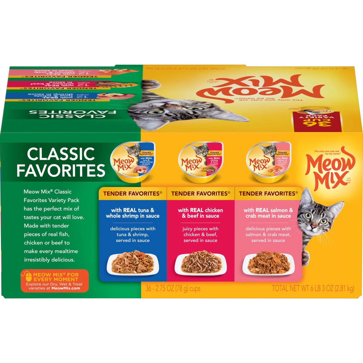 2.75 oz. Cups (36 Count) Wet Cat Food O836587
