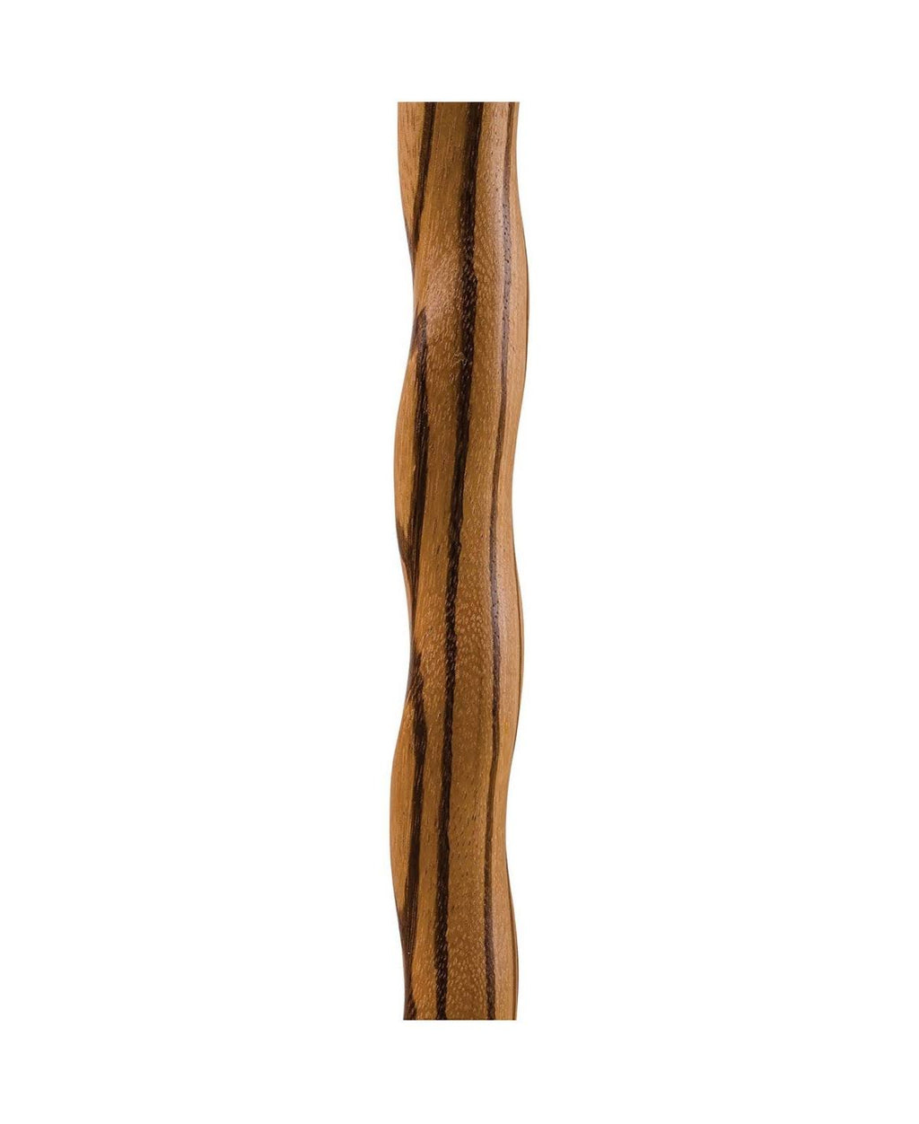 37x22 Twisted Zebrawood Walking Cane J8828