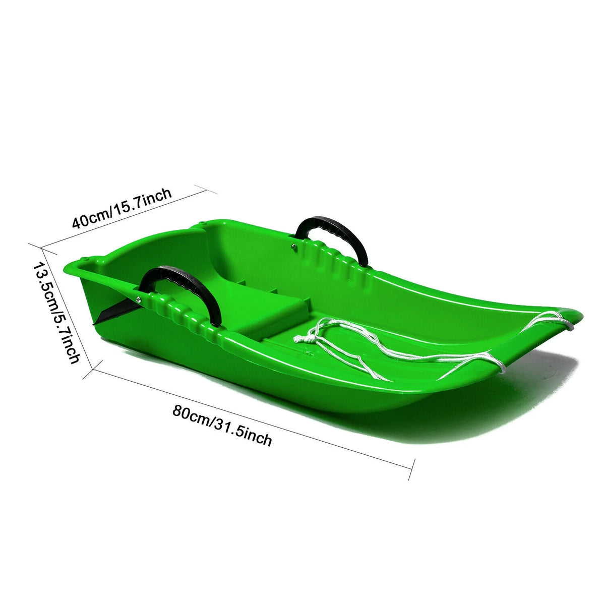 Winter Snow Sled Toboggan Pulling Boat Seat B63778