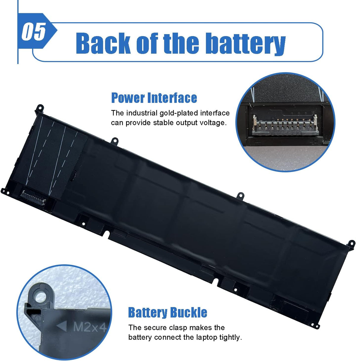 Laptop Battery for Dell Precision Inspiron Alienware XPS G15 Series B676169