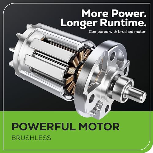 80V 21" Brushless Cordless Push Lawn Mower with 2.0Ah Batteries and Rapid Charger Y264300