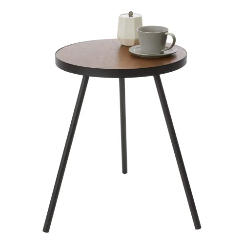 Black Steel Side Table B447