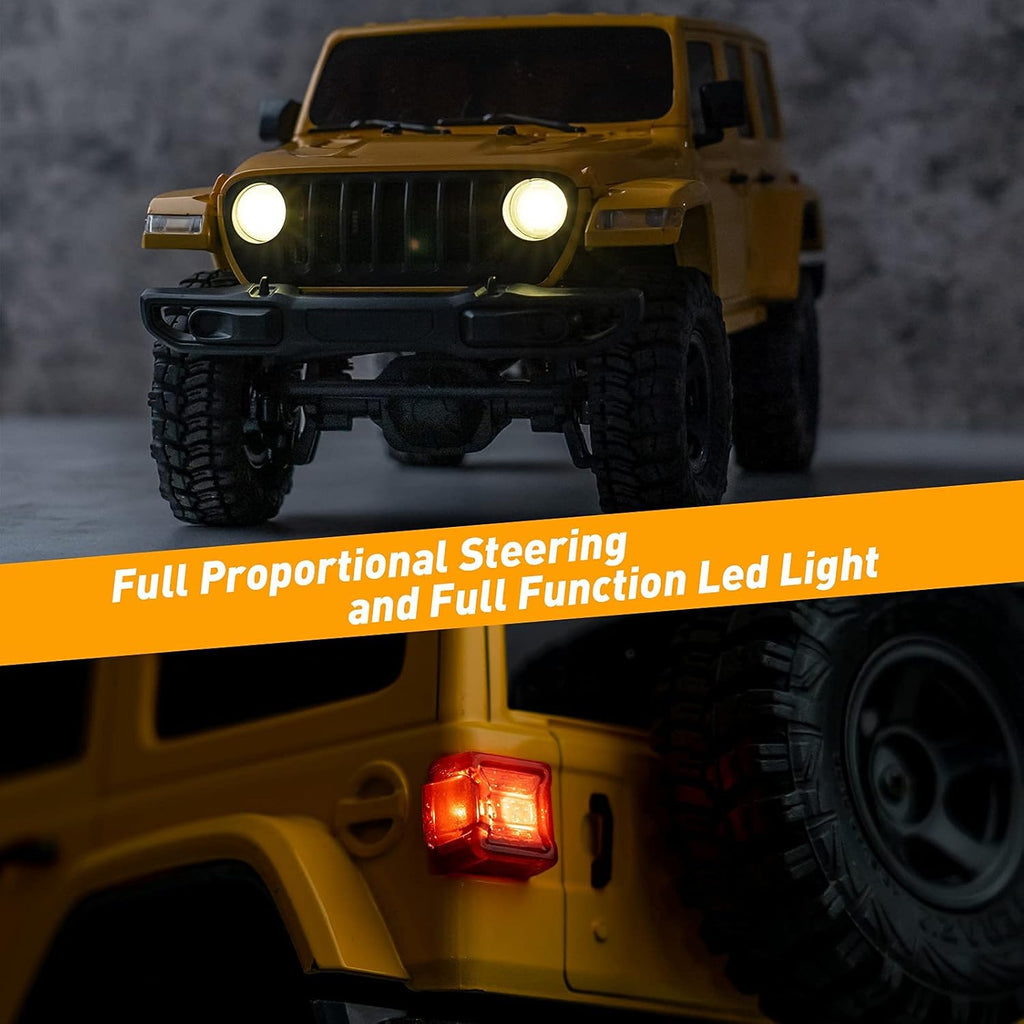 1/18 RC Crawler, 2.4GHz 4WD RC Cars with Battery Charger X29840