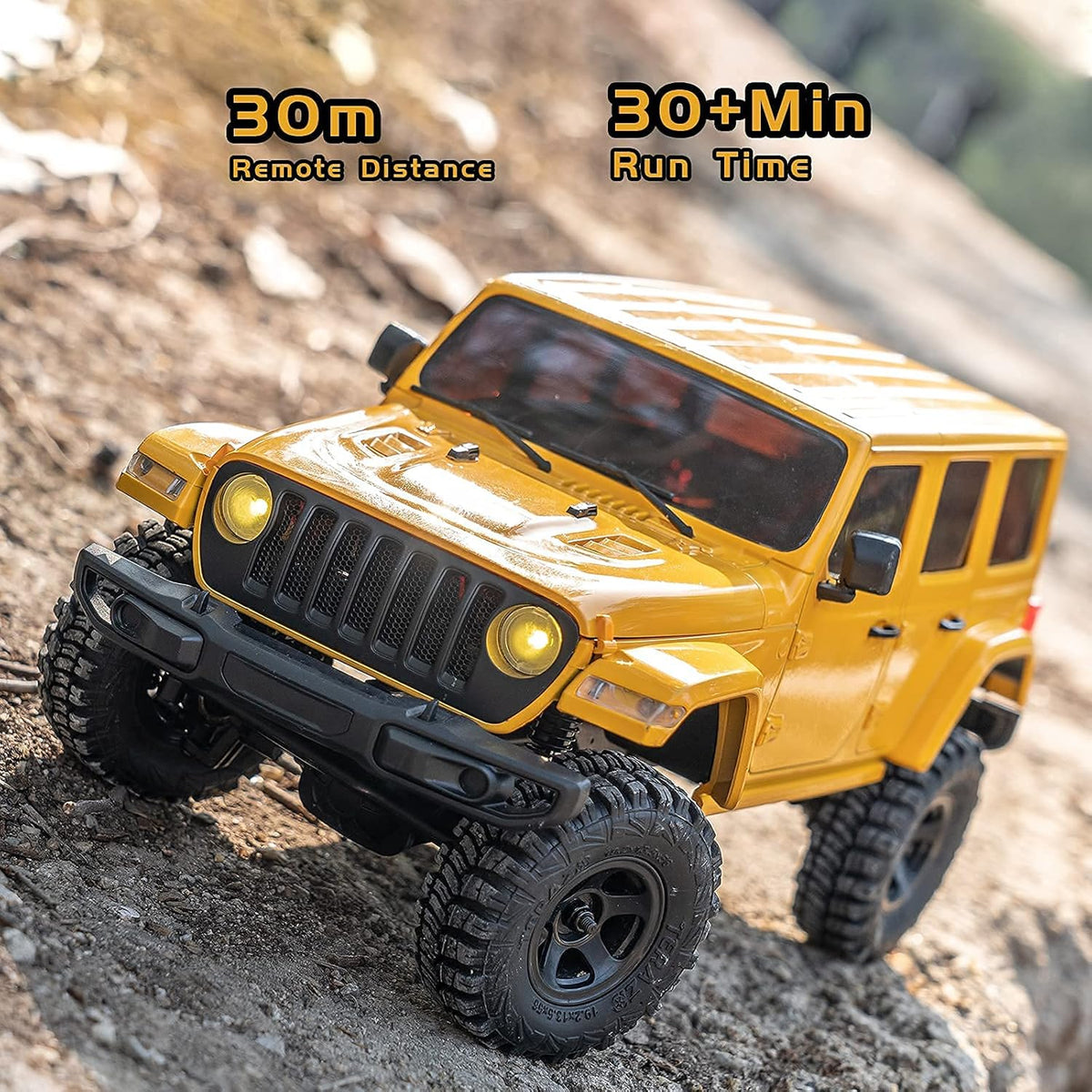 1/18 RC Crawler, 2.4GHz 4WD RC Cars with Battery Charger X29840