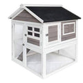 Small Animal Hutch with Ramp L203285