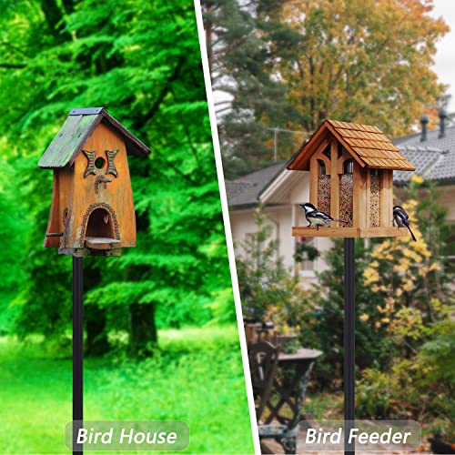 79 Inch Heavy Duty Bird Feeder Pole Kit with 5 Base Prongs Z5897