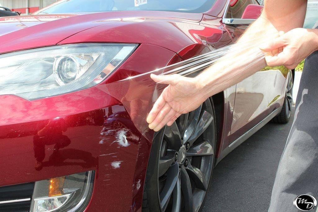 Clear Vinyl Wrap Film with Squeegee and Felt Applicator C53843