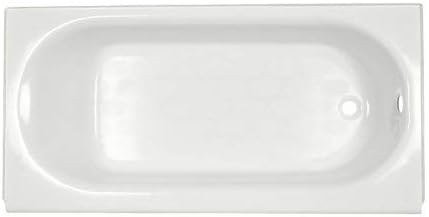 White 5-Feet Bath Tub with Integral Overflow X299