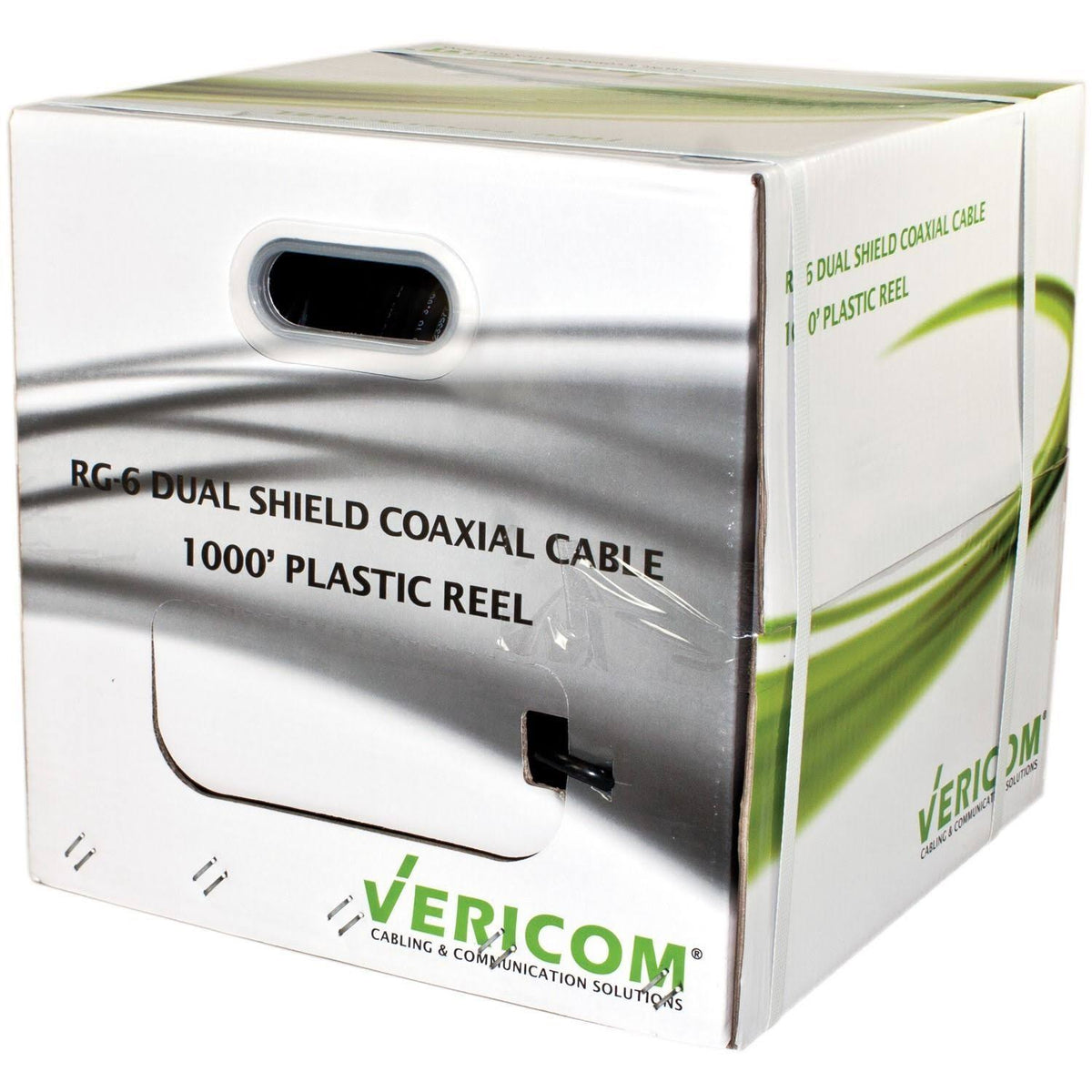 RG6 CCS Dual-Shield Coaxial Cable 1000ft O74606