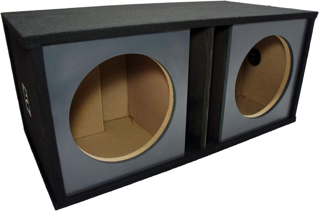 Ported Dual 12 Sub Box Enclosure & Amp J4251