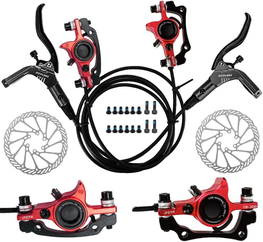 Hydraulic Disc Brake Set with 160mm Disc Rotors A9713