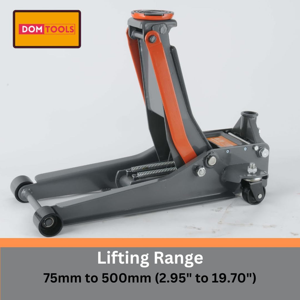 3.0 Ton Floor Jack with Dual Hydraulic Pumps & Reinforced Lifting Arm M794