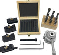 Quick Change Tool Post Holder Set with Boring Bar and Carbide Inserts D238139