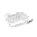 50' Vertical Cable Rope Grab with Galvanized Steel Snap Hook X627524