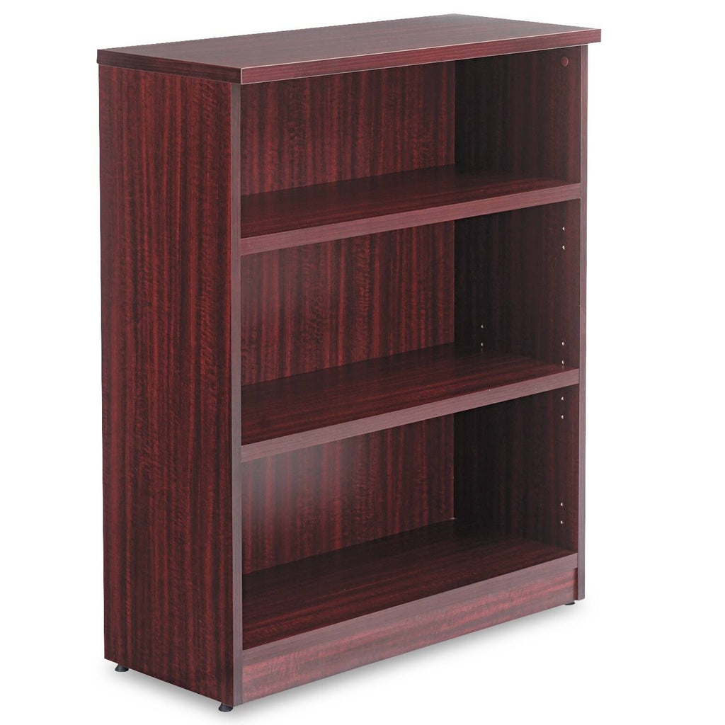 Three-Shelf Mahogany Bookcase I8594