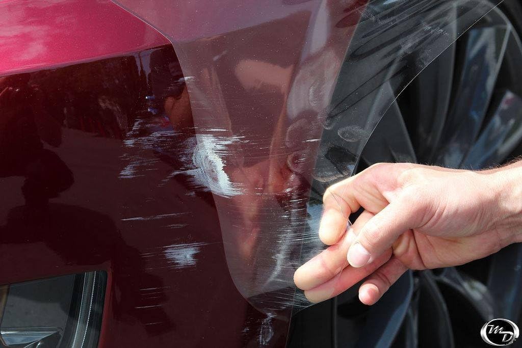 Clear Vinyl Wrap Film with Squeegee and Felt Applicator C53843