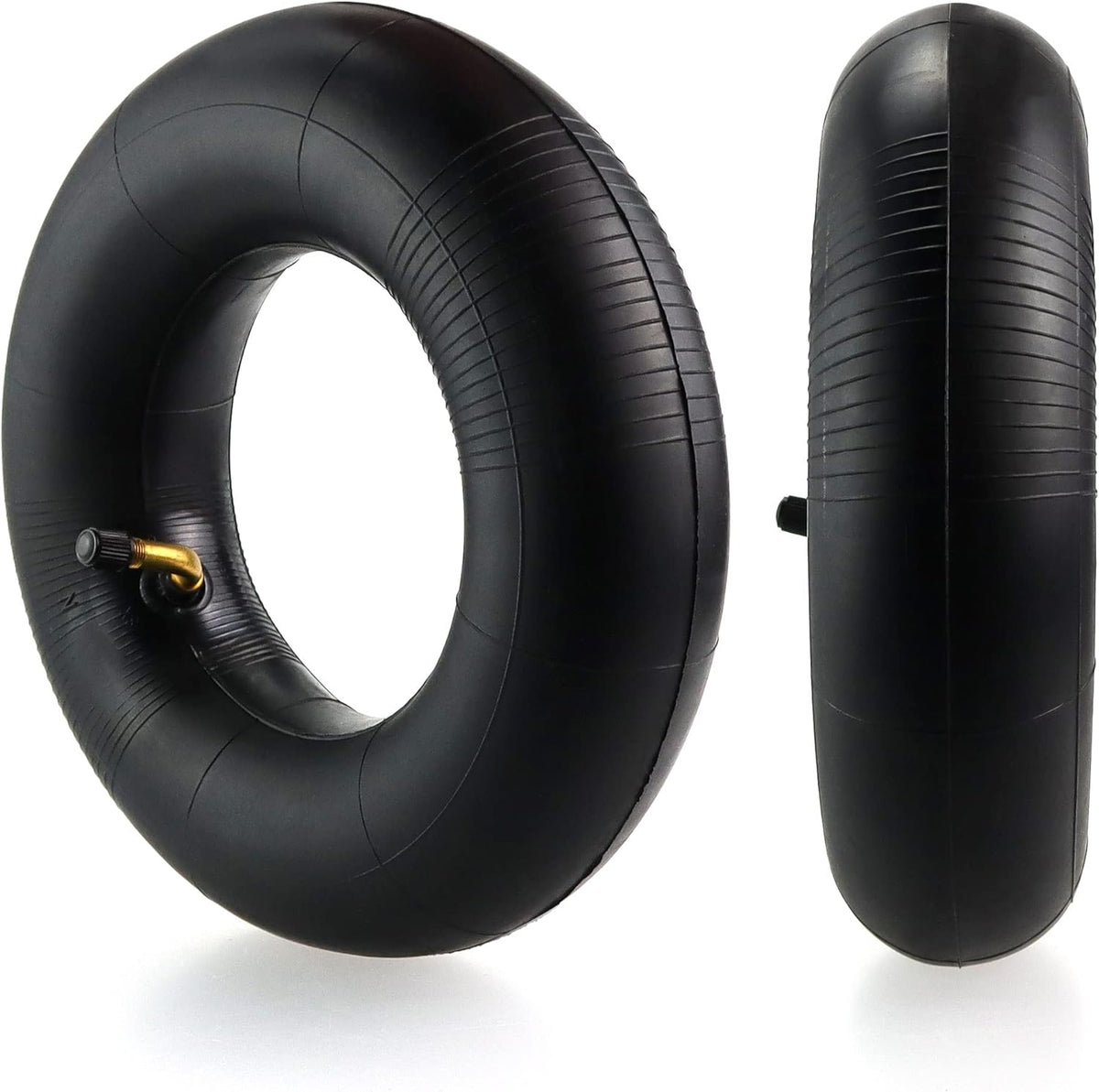 2 Pack Heavy Duty Replacement Inner Tubes with TR-13 Straight Metal Air Valve Stem I891909