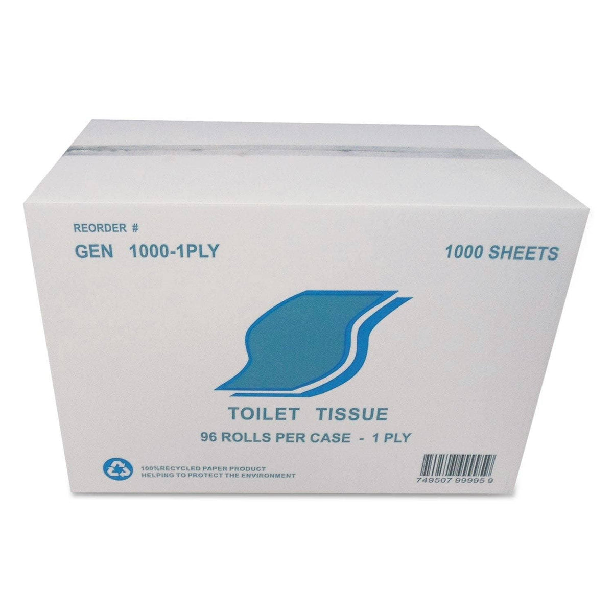 Small Roll Bath Tissue 1-Ply 1000 Sheets/Roll U4332