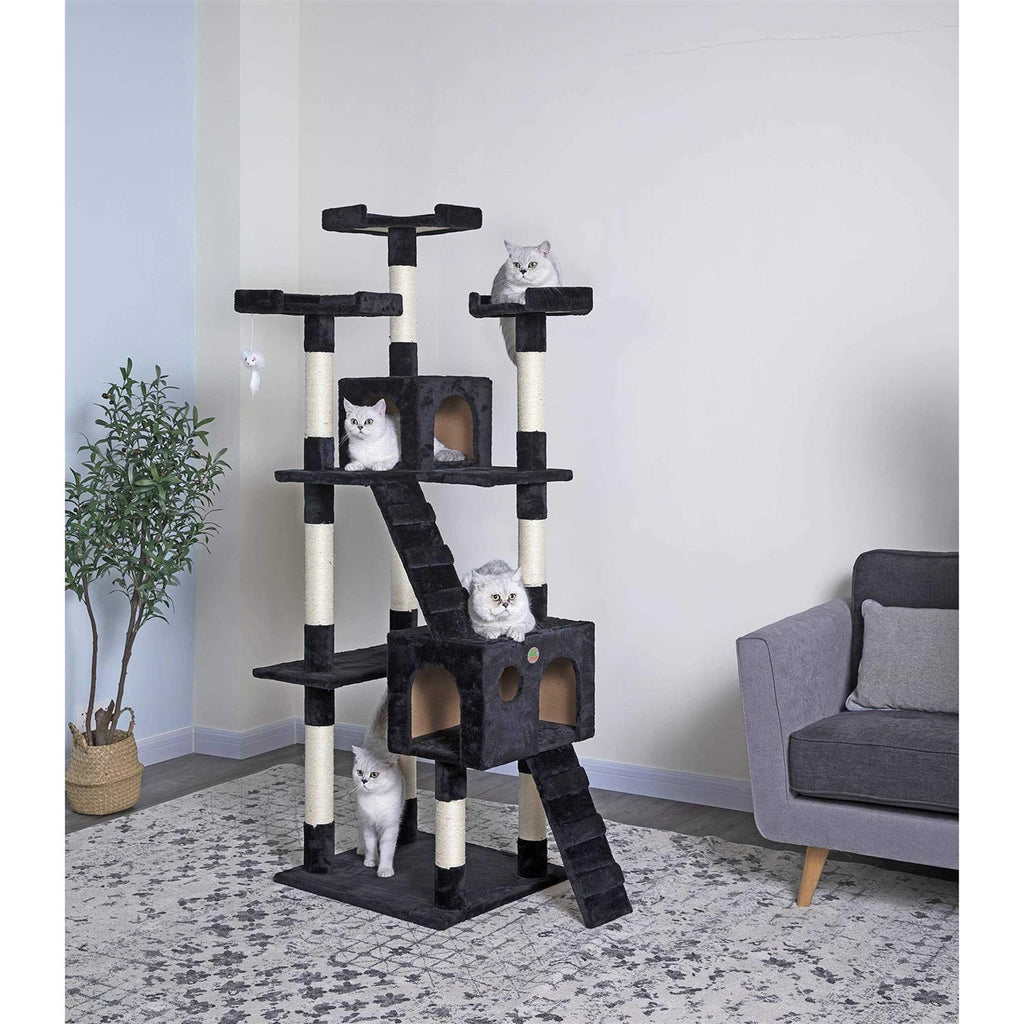 72 in. Cat Tree Condo Furniture V7182
