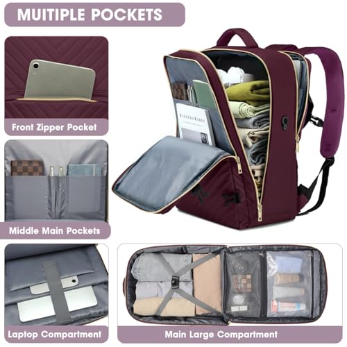 Light Blue Waterproof Travel Backpack P66409