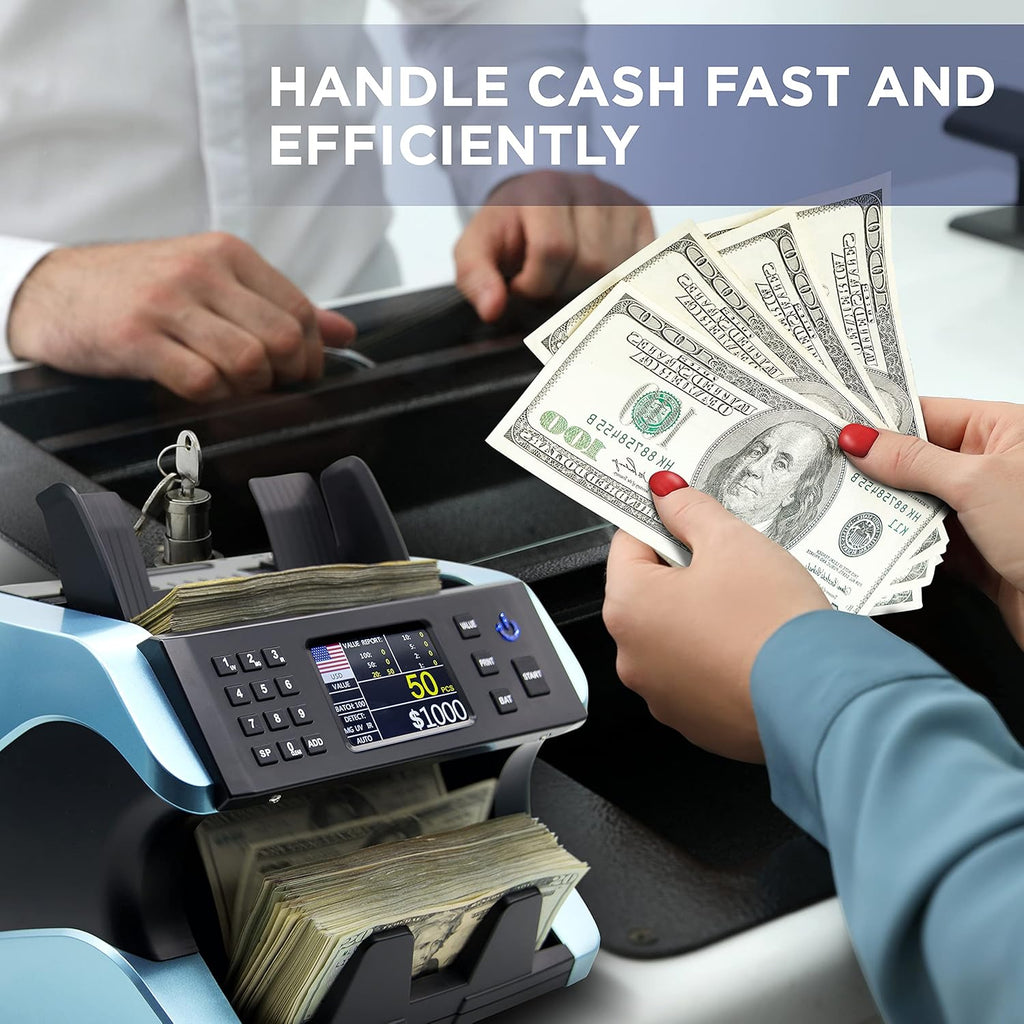 Money Counter Machine with Counterfeit Detection S9625