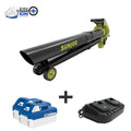 48-Volt Cordless Leaf Blower Vacuum Mulcher Kit C4873