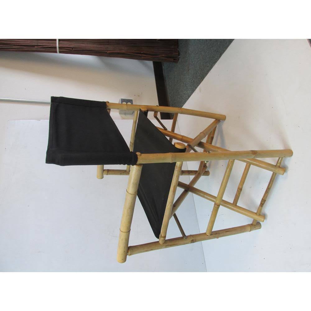 Black Bamboo Director Chairs (Set of 2) T233