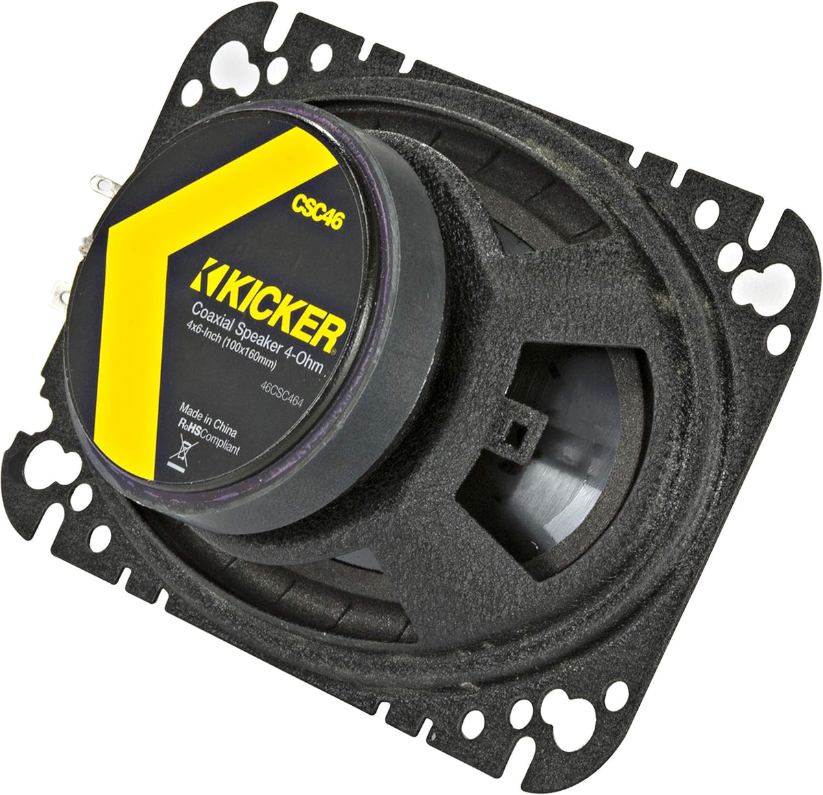 4 x 6 150 Watt 4 Ohm 2-Way Coaxial Speakers with Polypropylene Cone Q793921