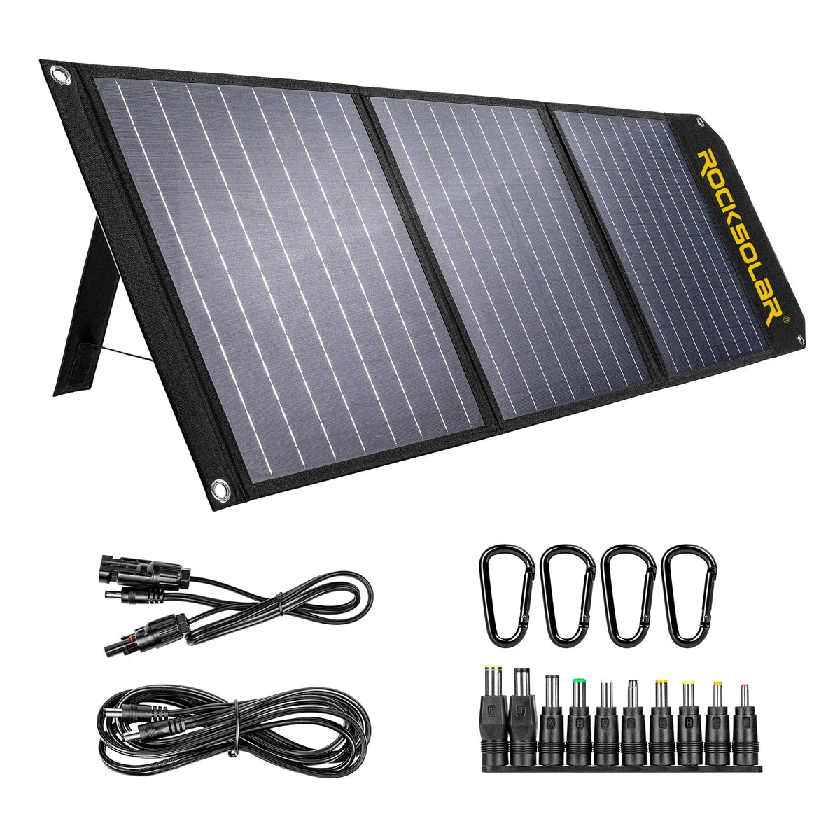 400W Portable Power Station with 60W Foldable Solar Panel D15590