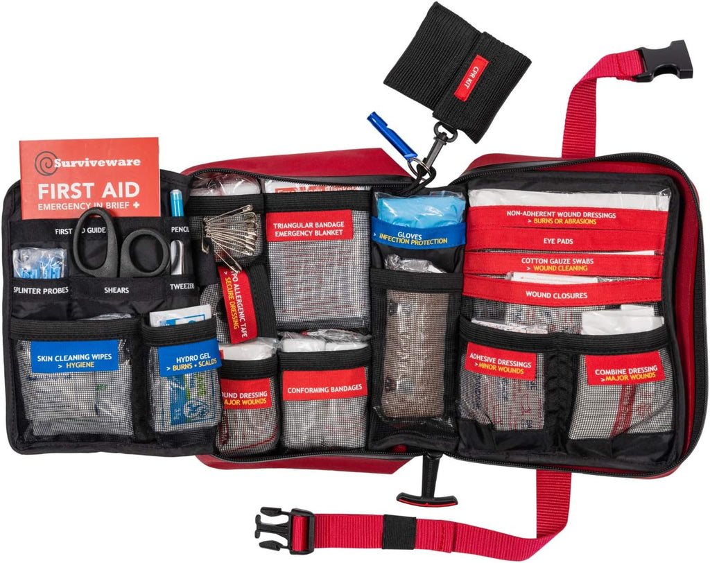 Waterproof Premium First Aid Kit - Large Kit - 200 Piece P5353
