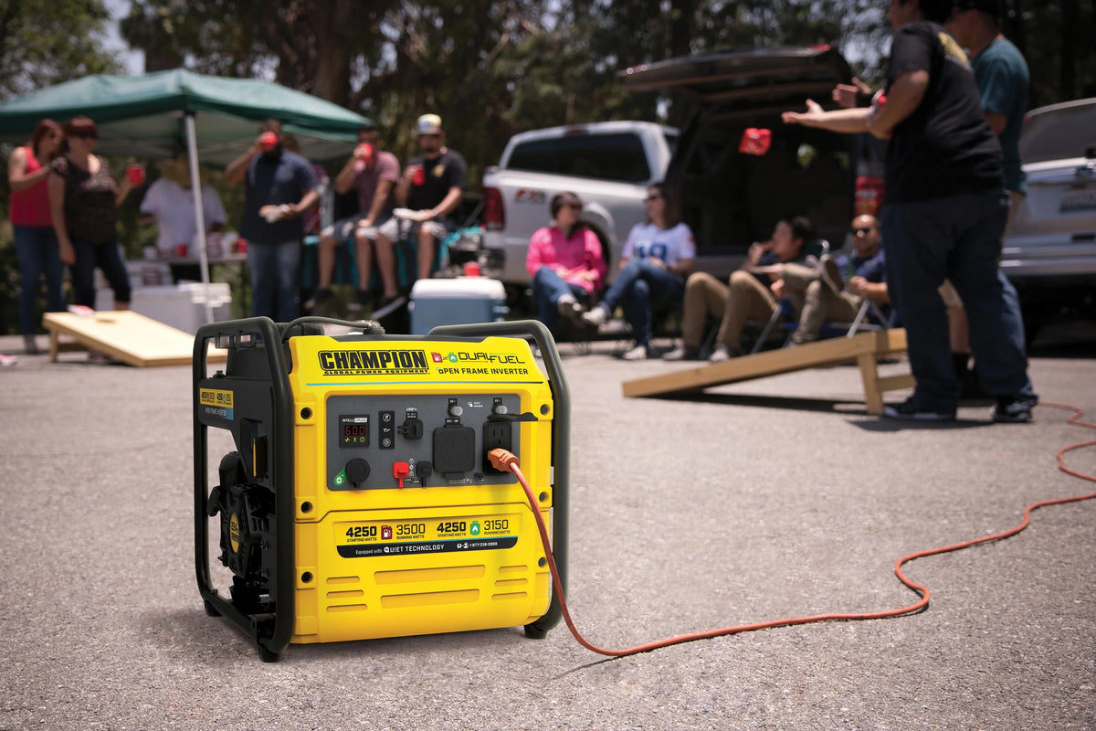 4250-Watt Dual Fuel Open Frame Inverter Generator K365