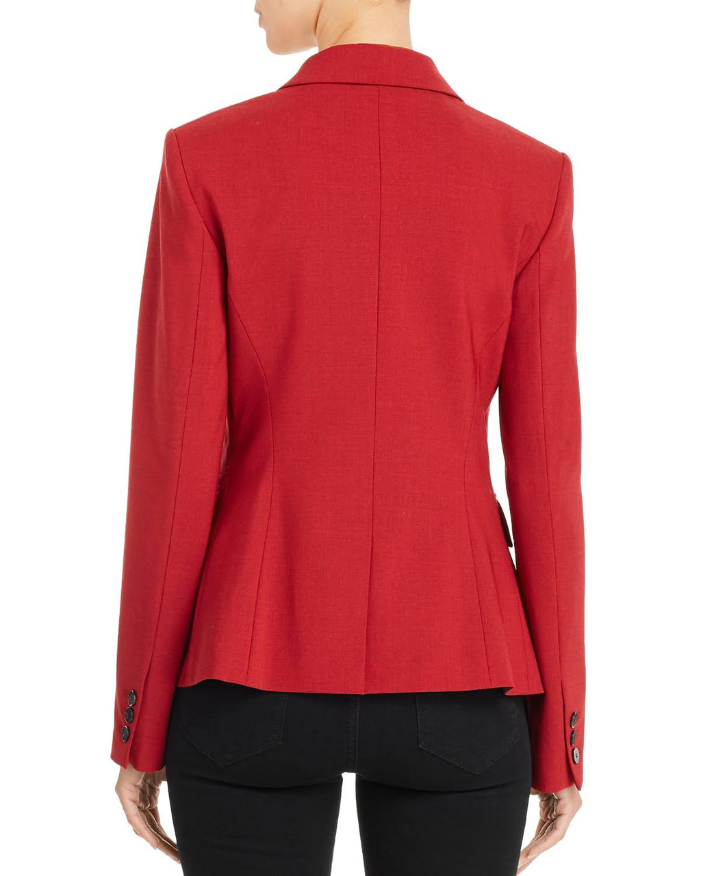 Red Stretch Wool Blazer M269154
