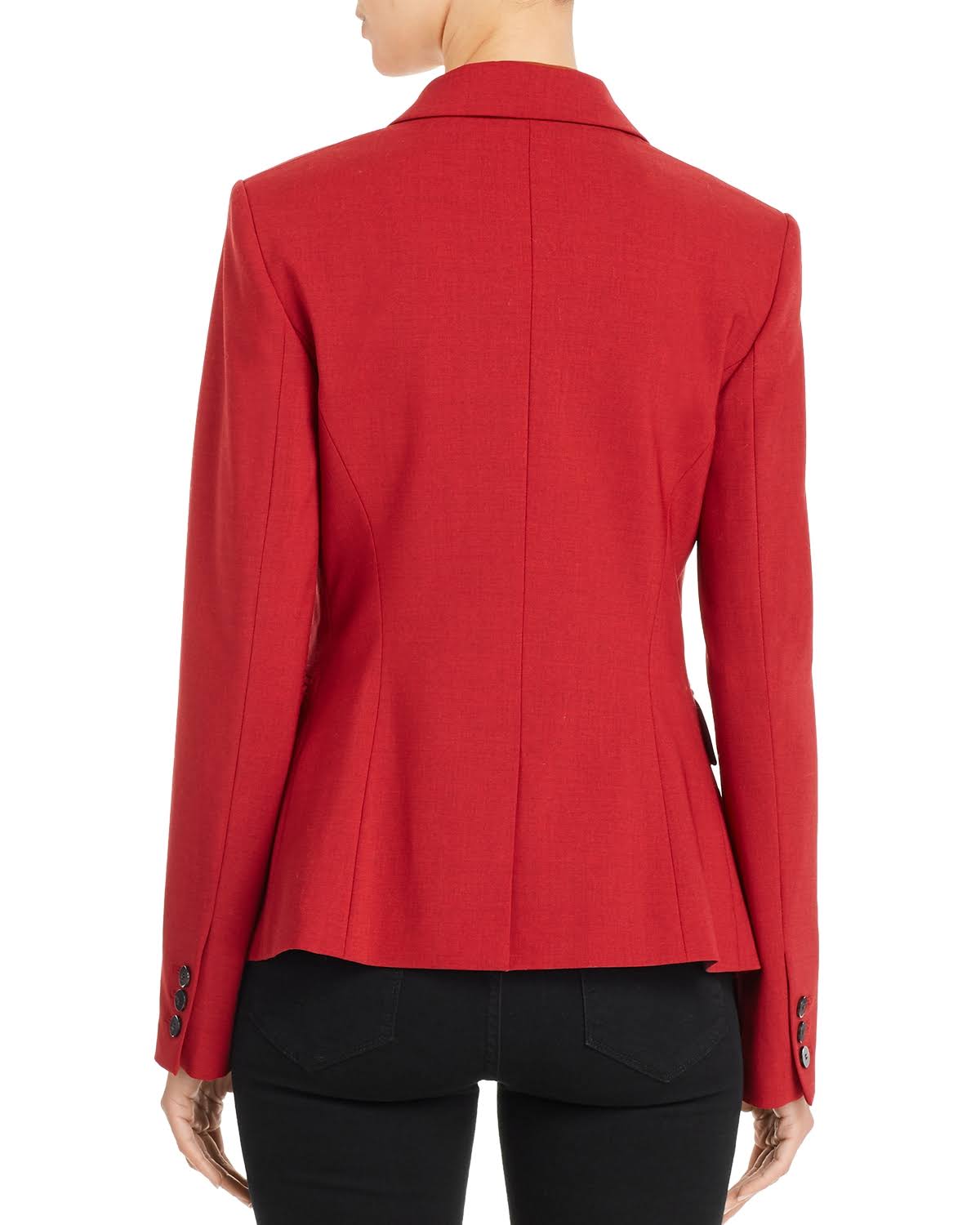 Red Stretch Wool Blazer M269154