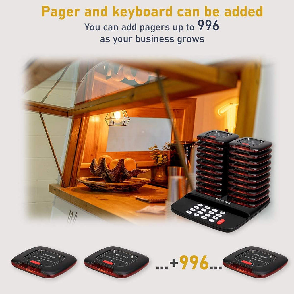 20 Pagers Restaurant Pager System C237