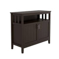 Brown Double Door Storage Accent Cabinet X982618