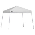 White 12x12 ft Slant Leg Canopy E702024