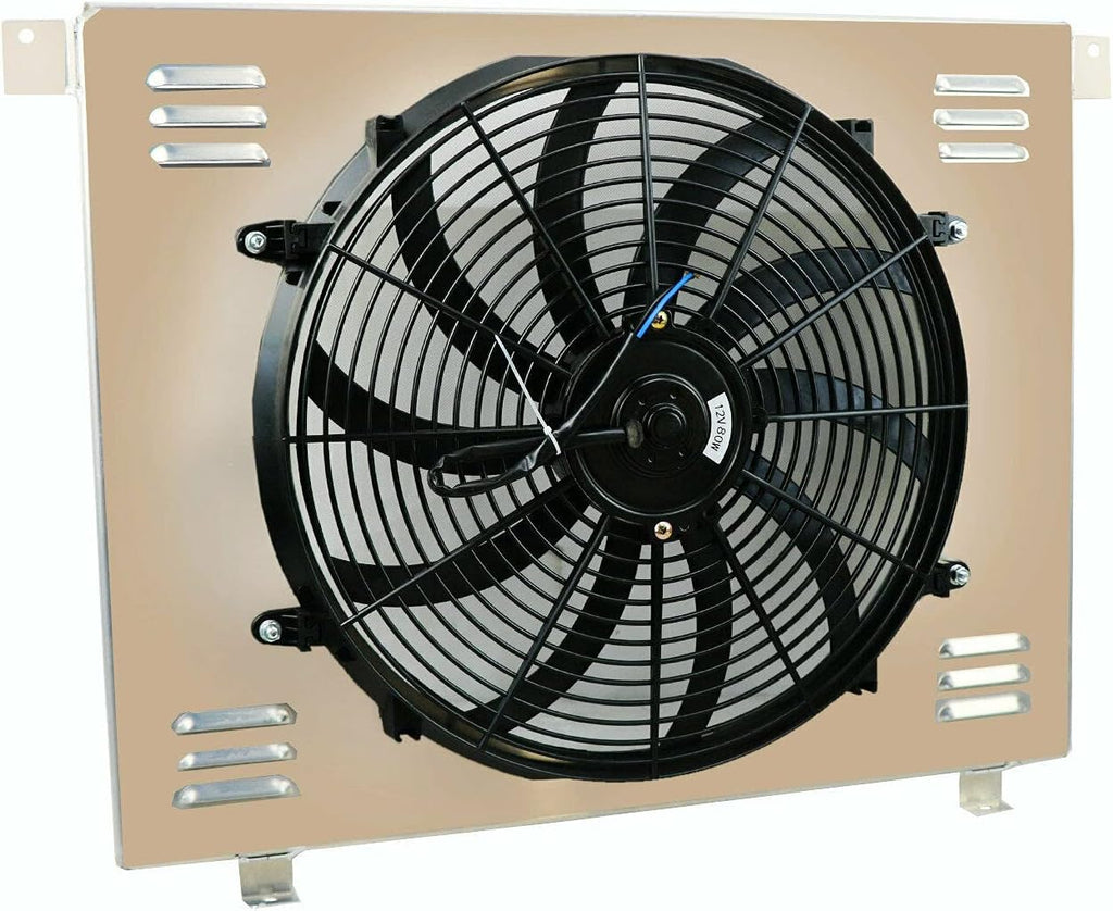 Radiator Shroud + Fan for Chevy Colorado/GMC Canyon/Hummer H3 5.3L V8 2009 2010 2011 2012 O51723