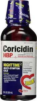 Nighttime Multi-Symptom Cold Liquid Cherry 12 oz D560