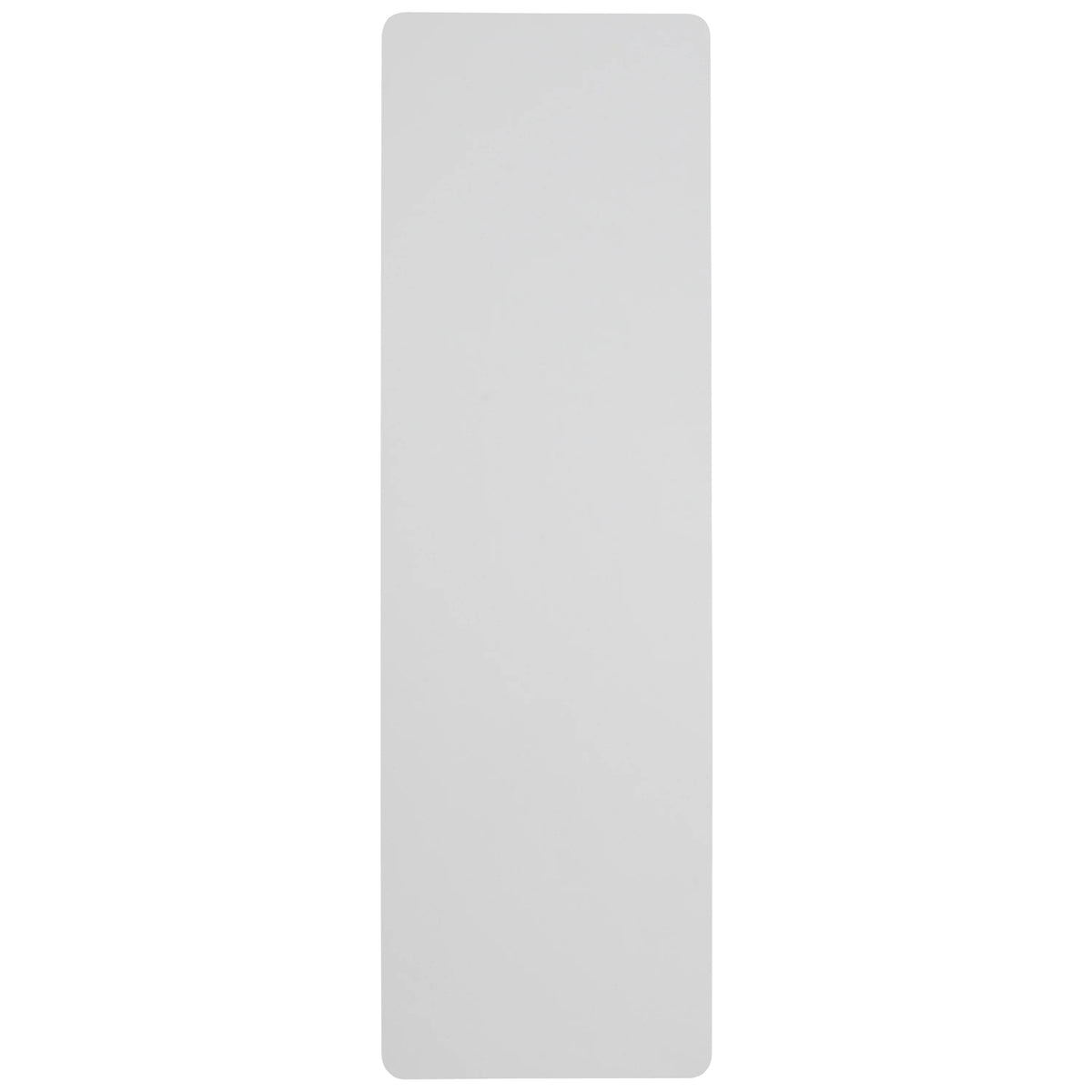 8-Foot Granite White Plastic Folding Table U8358