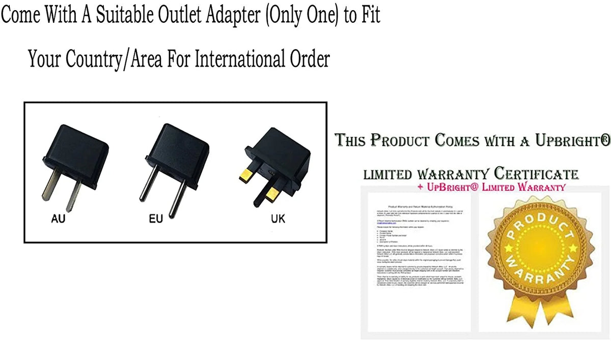 12 Volt DC Adapter for 12V Ride On Toys Car P880